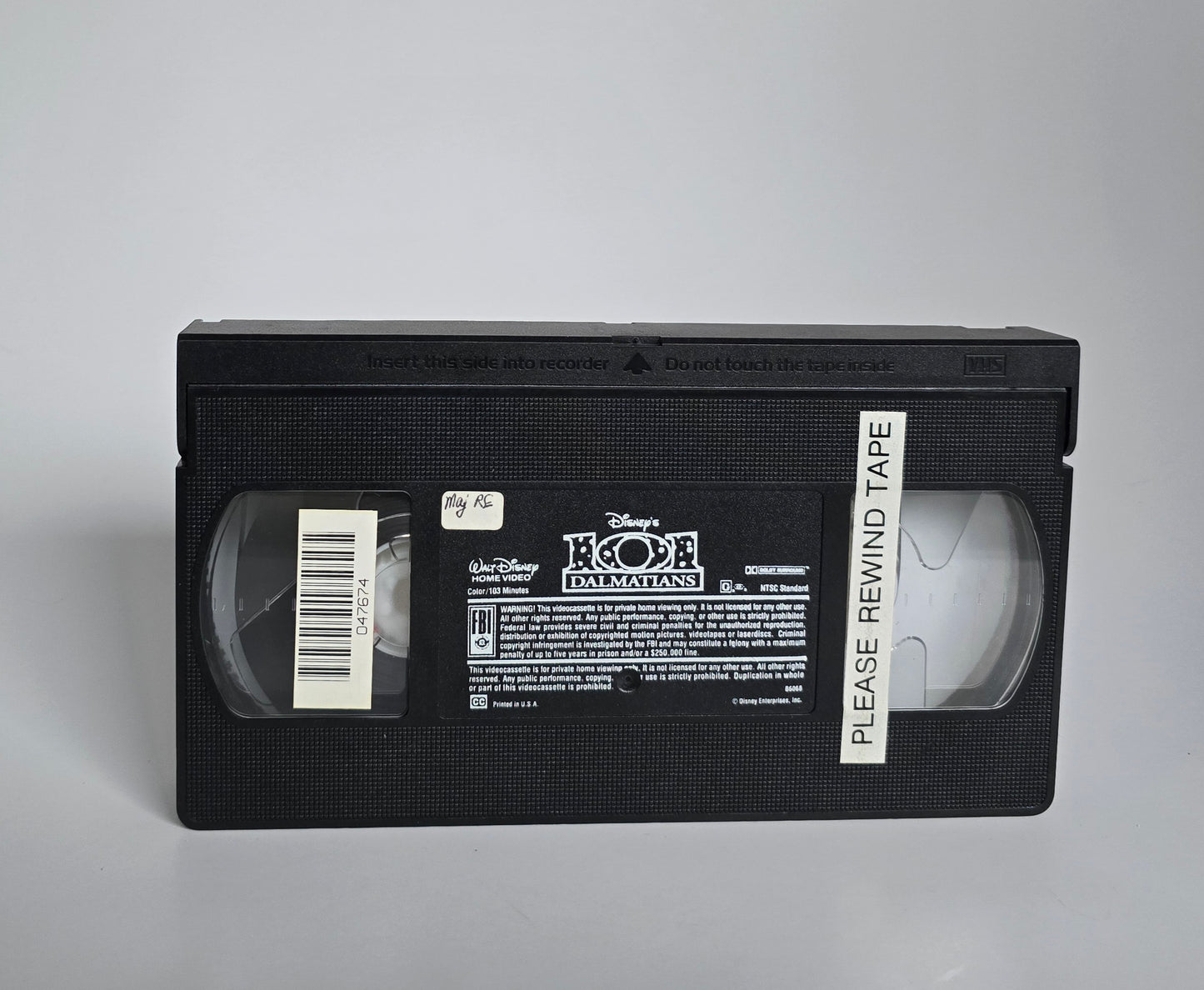 101 Dalmatians cassette.