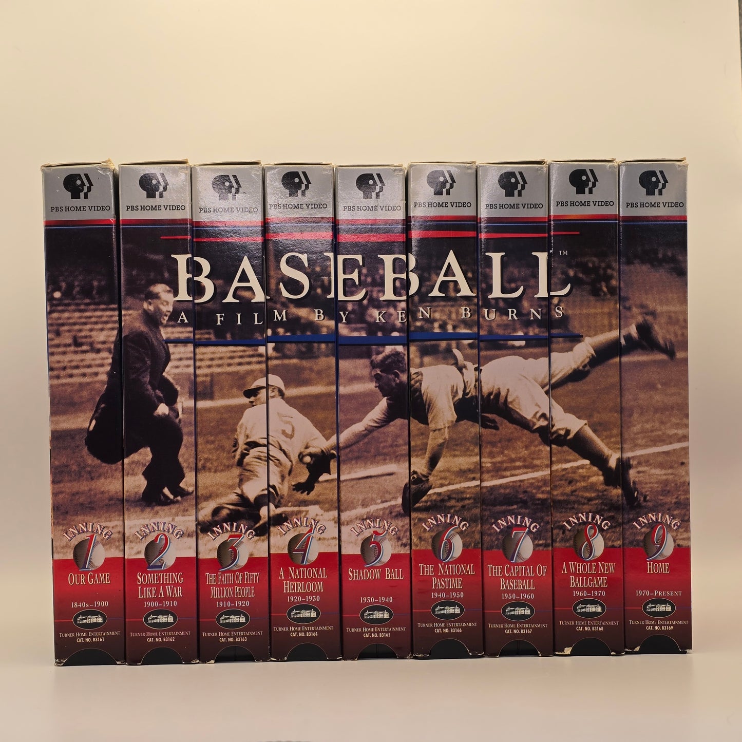 Baseball: A Film By Ken Burns 1994 PBS Full Set