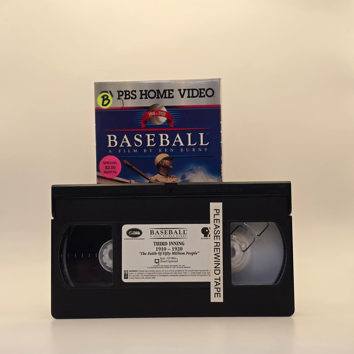 Baseball: A Film By Ken Burns 1994 PBS Full Set