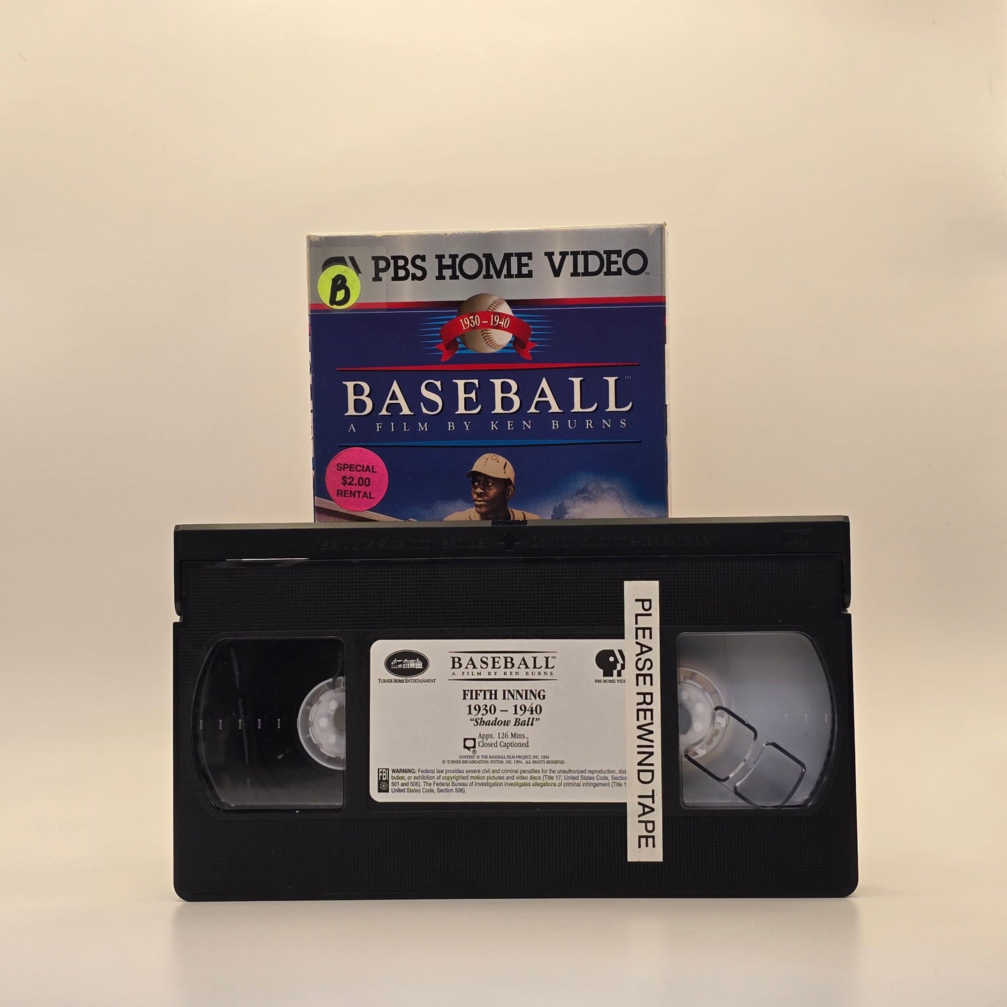 Baseball: A Film By Ken Burns 1994 PBS Full Set