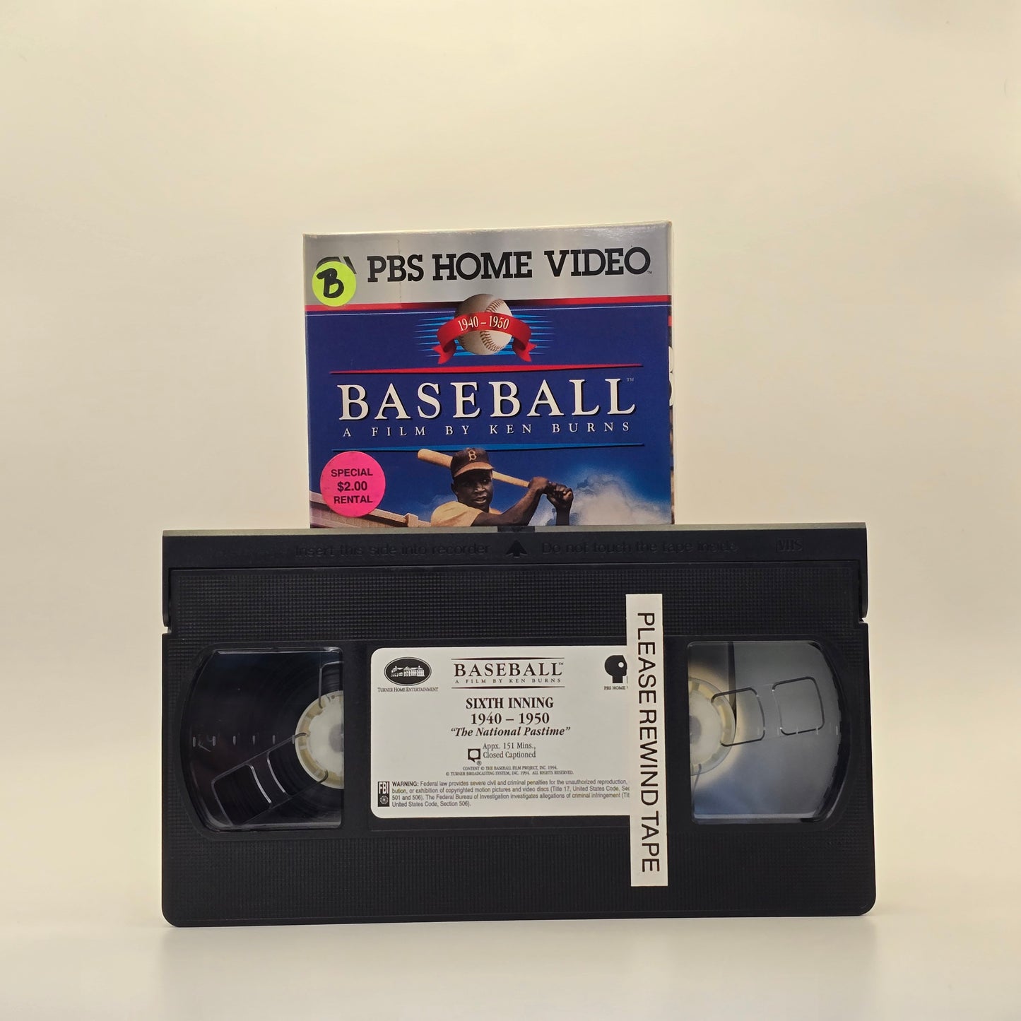 Baseball: A Film By Ken Burns 1994 PBS Full Set