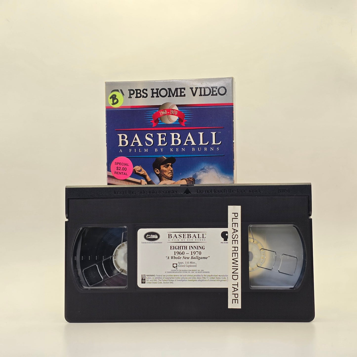 Baseball: A Film By Ken Burns 1994 PBS Full Set