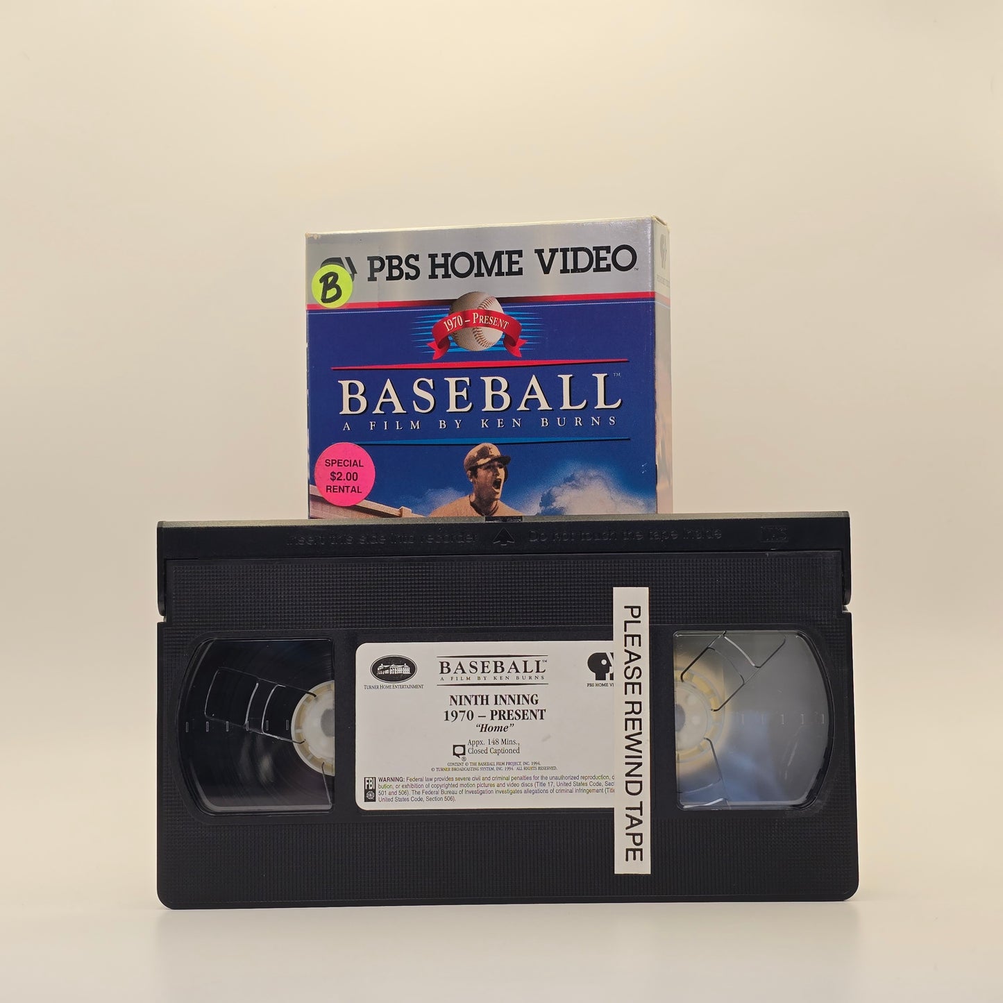 Baseball: A Film By Ken Burns 1994 PBS Full Set