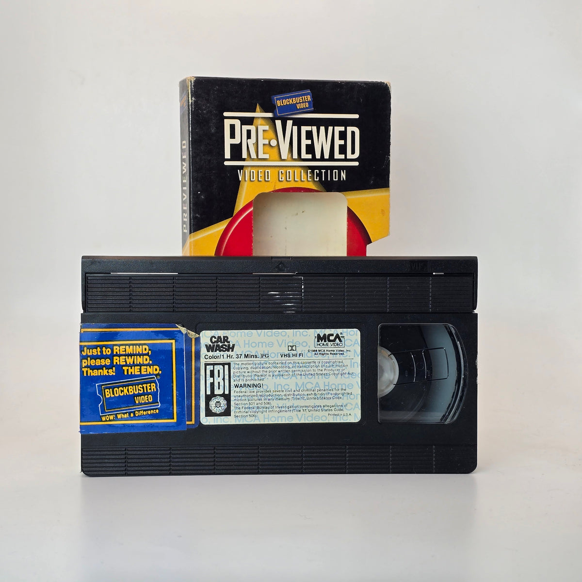 Car Wash - Blockbuster Pre-Viewed Rental