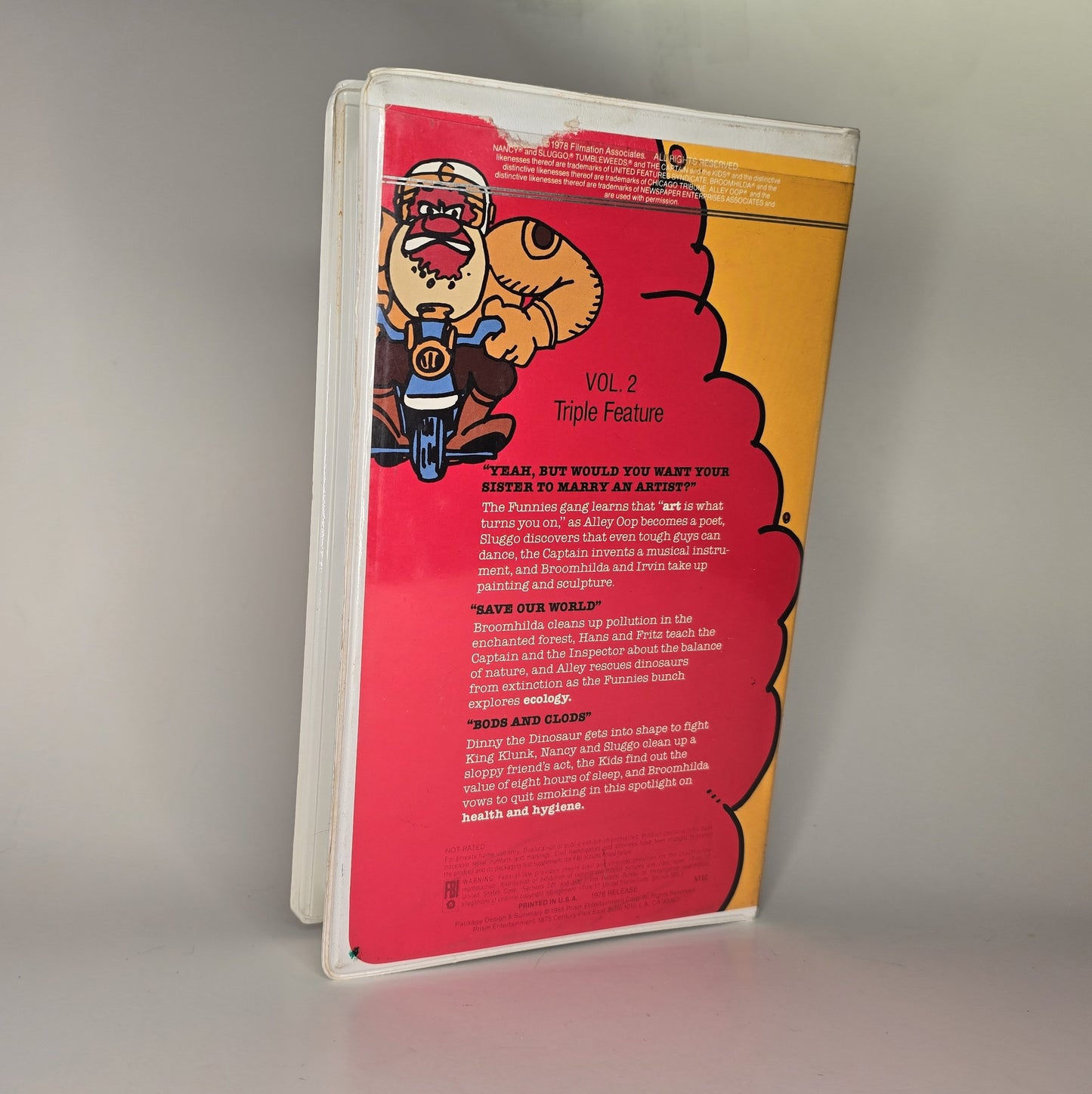 Fabulous Funnies 2 back cover