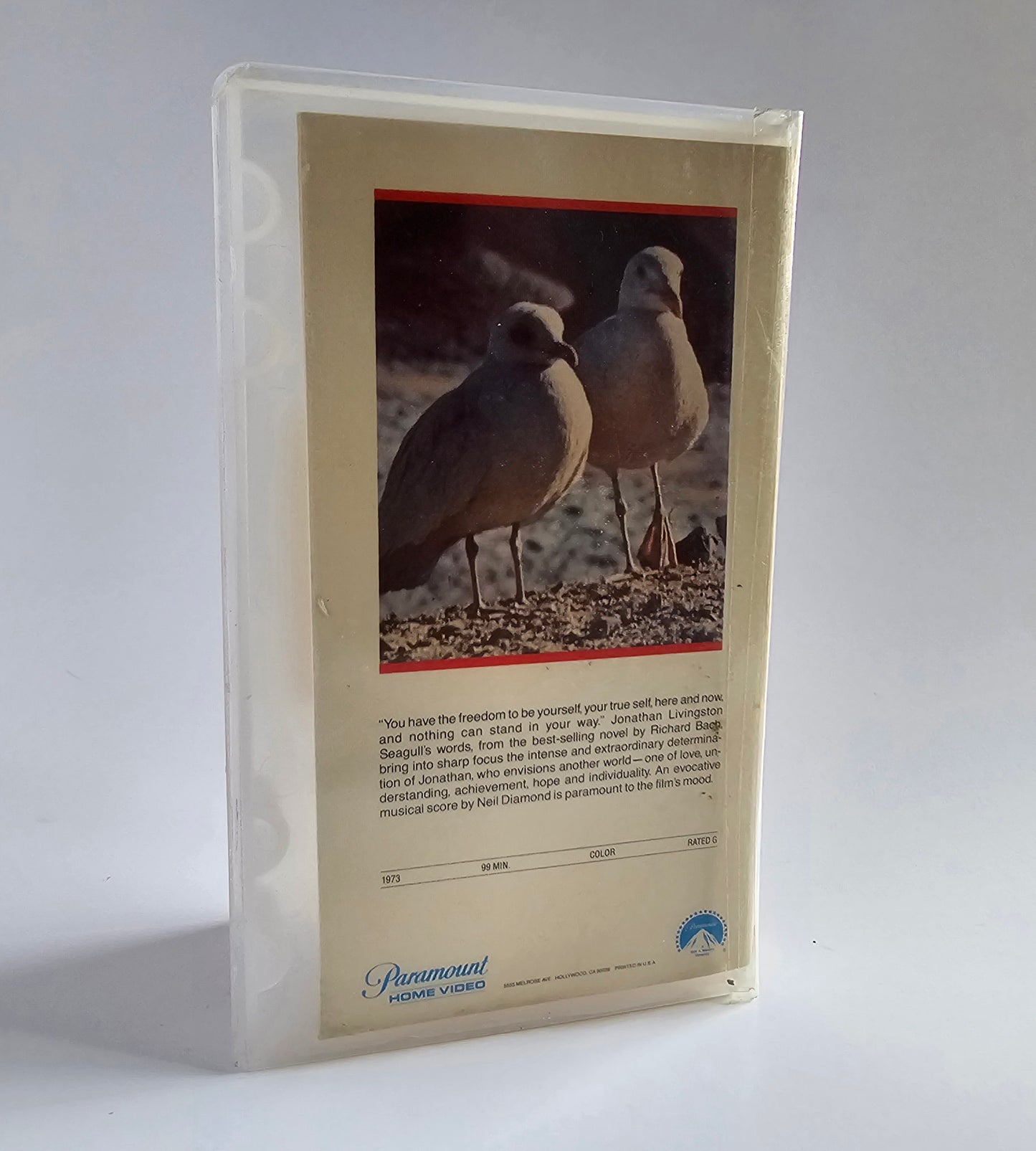 Jonathan Livingston Seagull back cover.