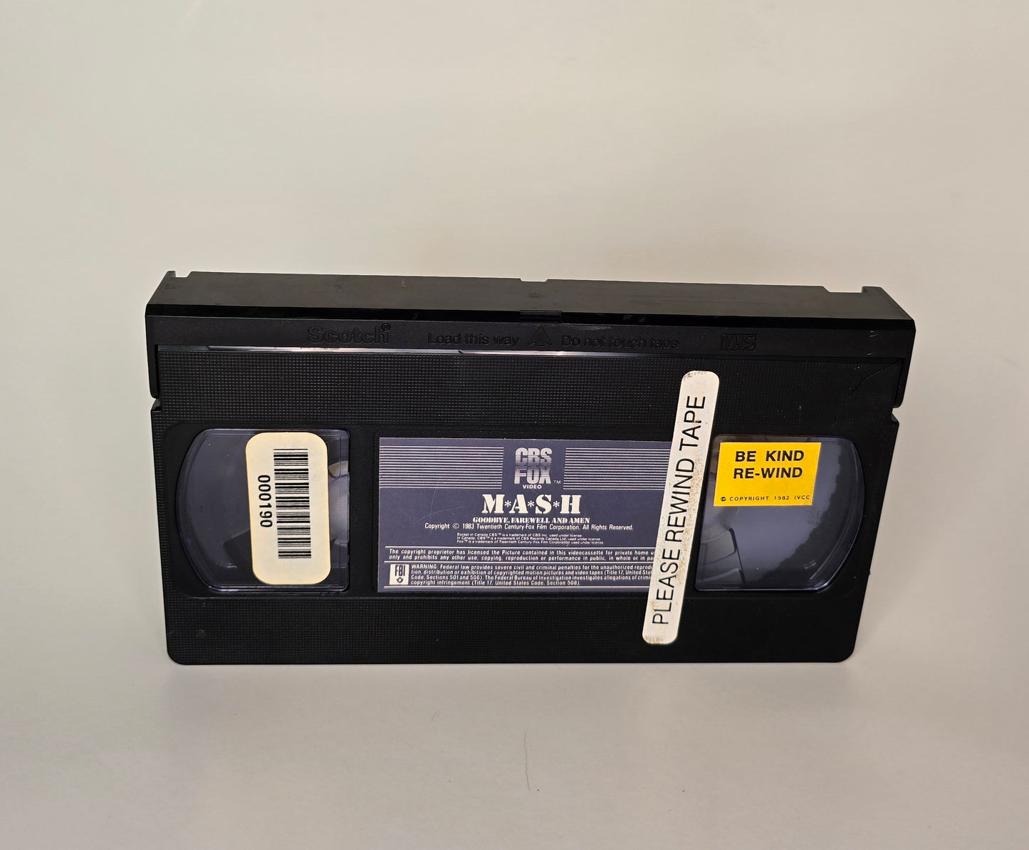 MASH movie cassette