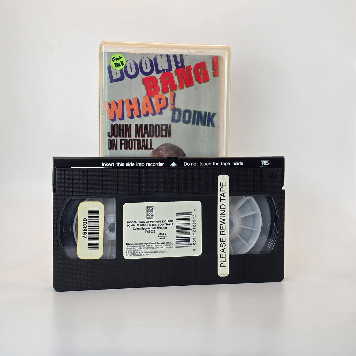 Boom! Bang! Whap! Doink! John Madden on Football