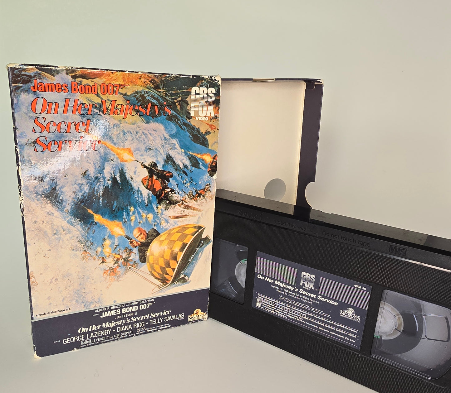On Her Majesty's Secret Service cassette.
