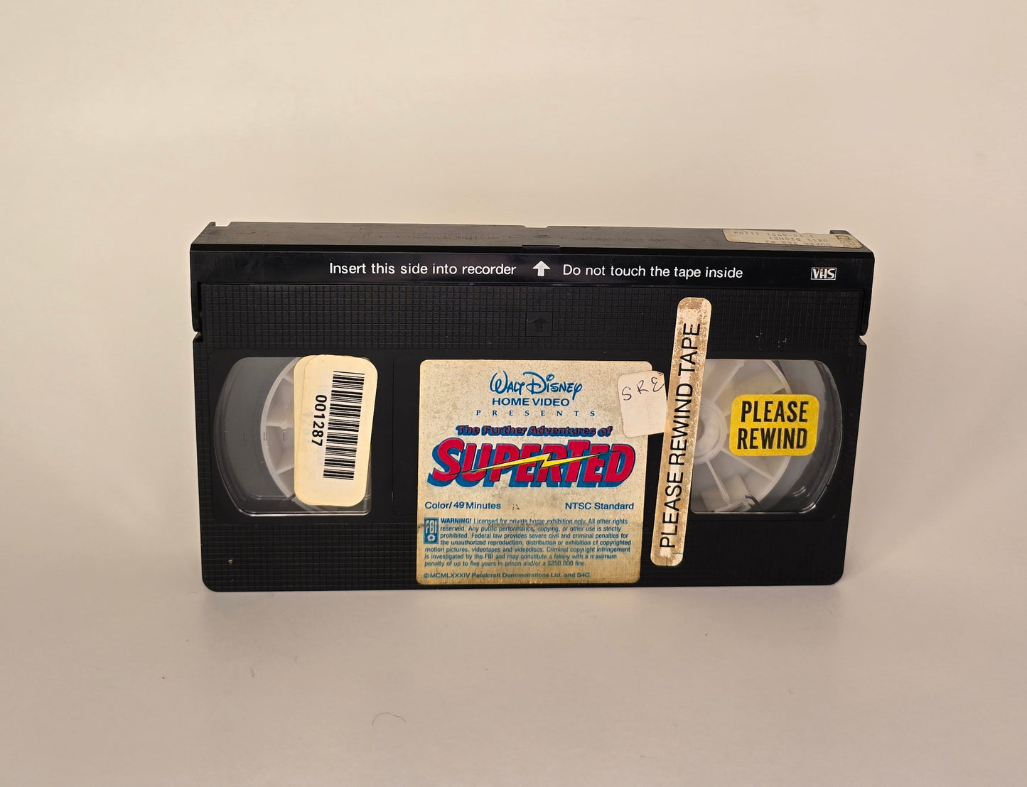 The Further Adventures of Superted cassette.