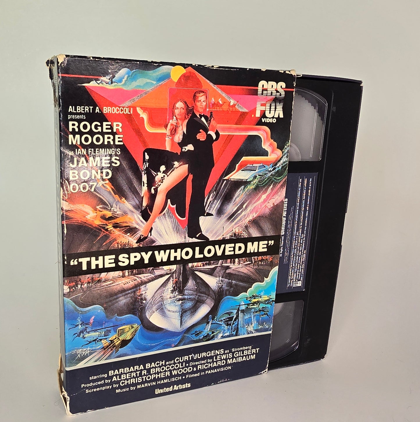 The Spy Who Loved Me front cover.