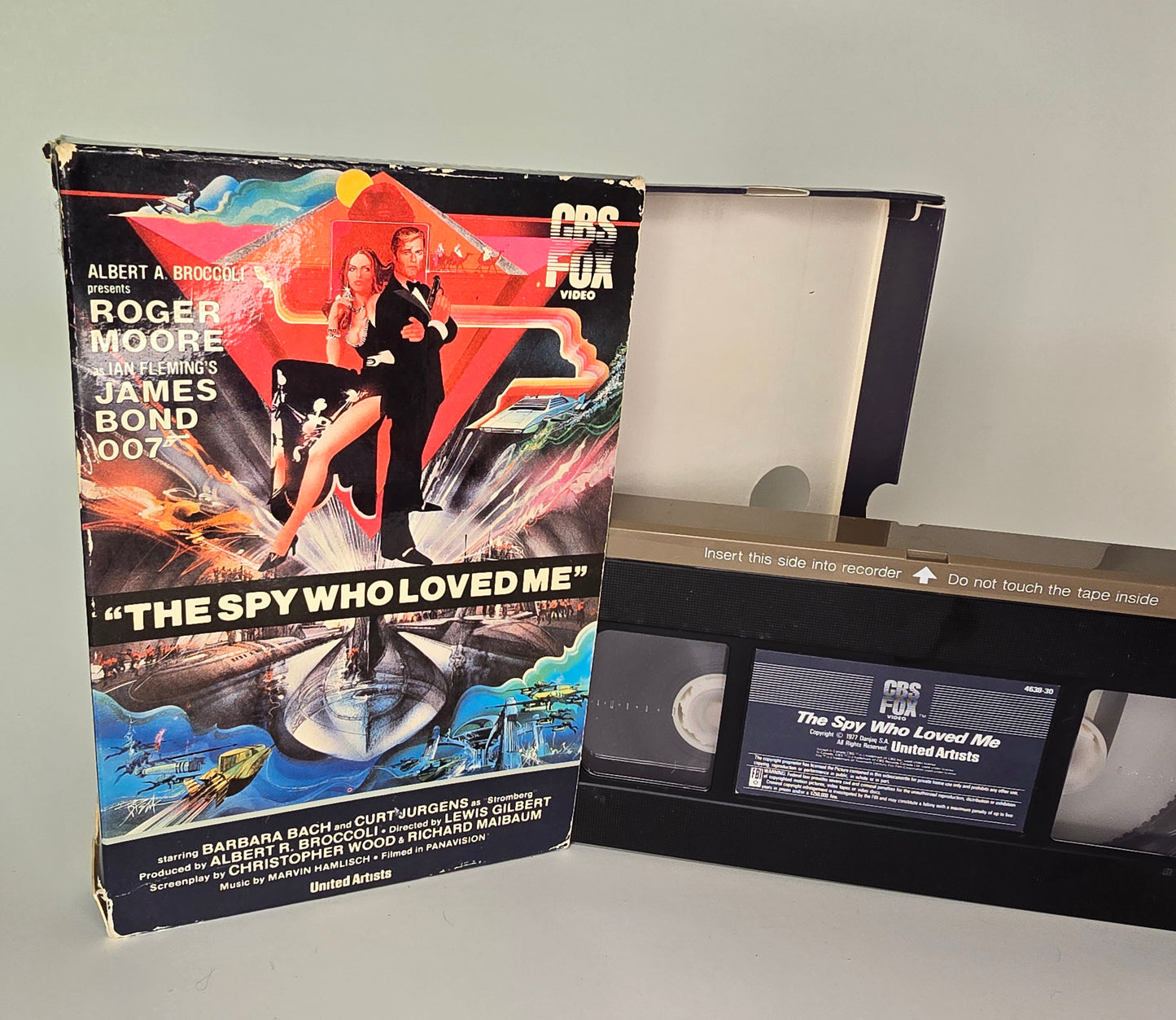 The Spy Who Loved Me cassette.