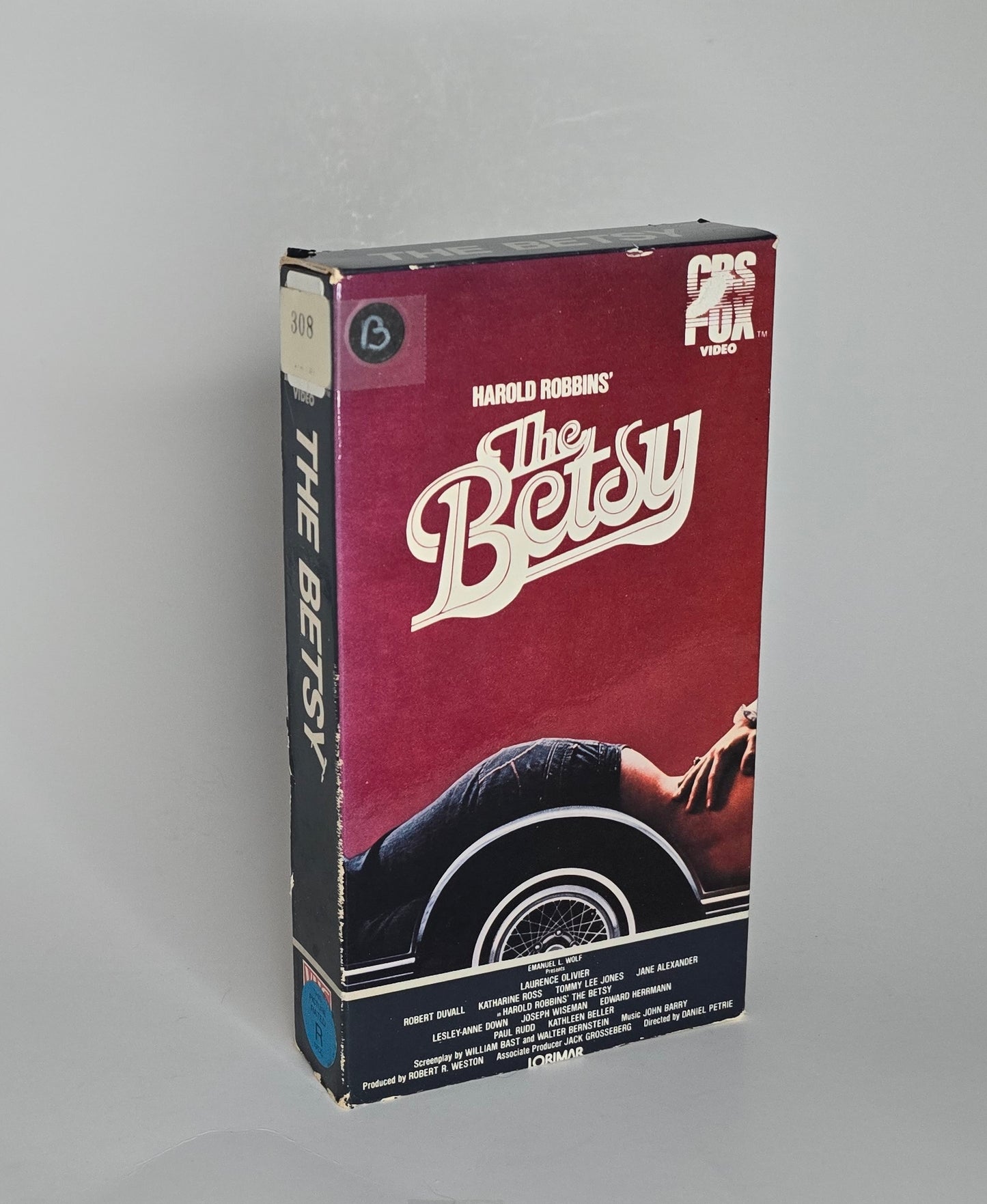 The Betsy Video Cassette Cover