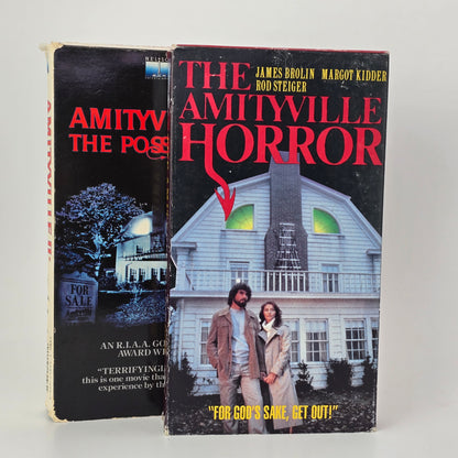 Amityville Horror VHS Bundle | The Amityville Horror & Amityville II The Possession
