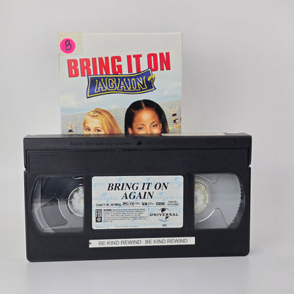 Bring It On & Bring It On Again VHS Bundle