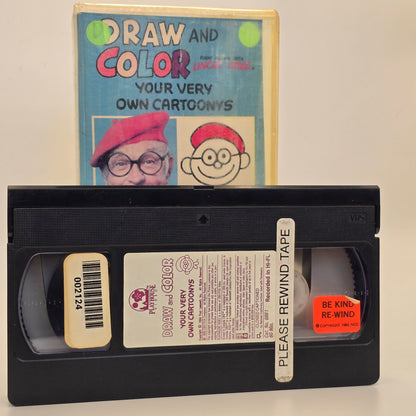 Draw and Color Your Very Own Cartoonys with Uncle Fred