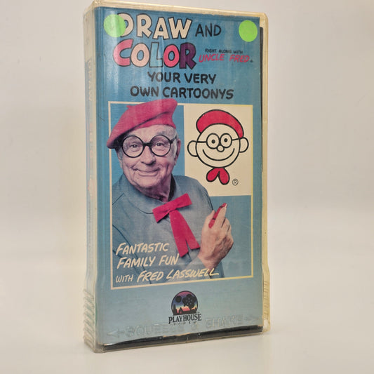Draw and Color Your Very Own Cartoonys with Uncle Fred