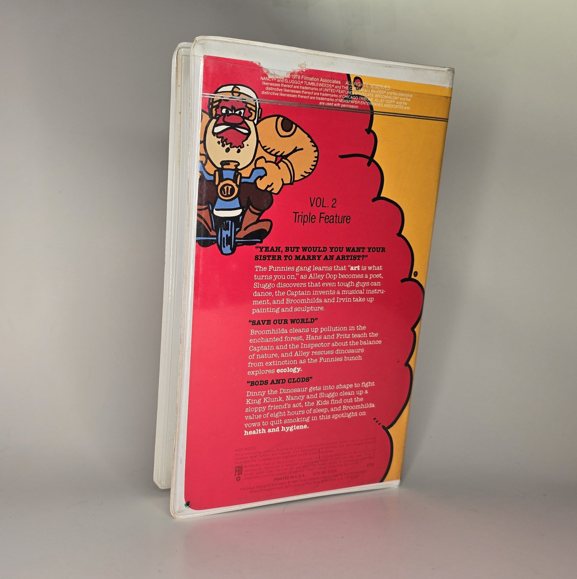 Fabulous Funnies 2 back cover