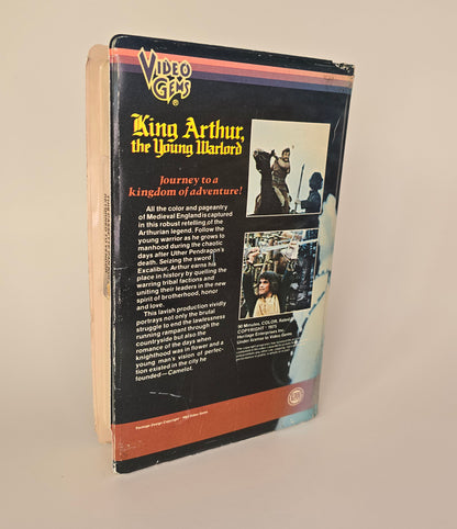 King Arthur the Young Warlord back cover.