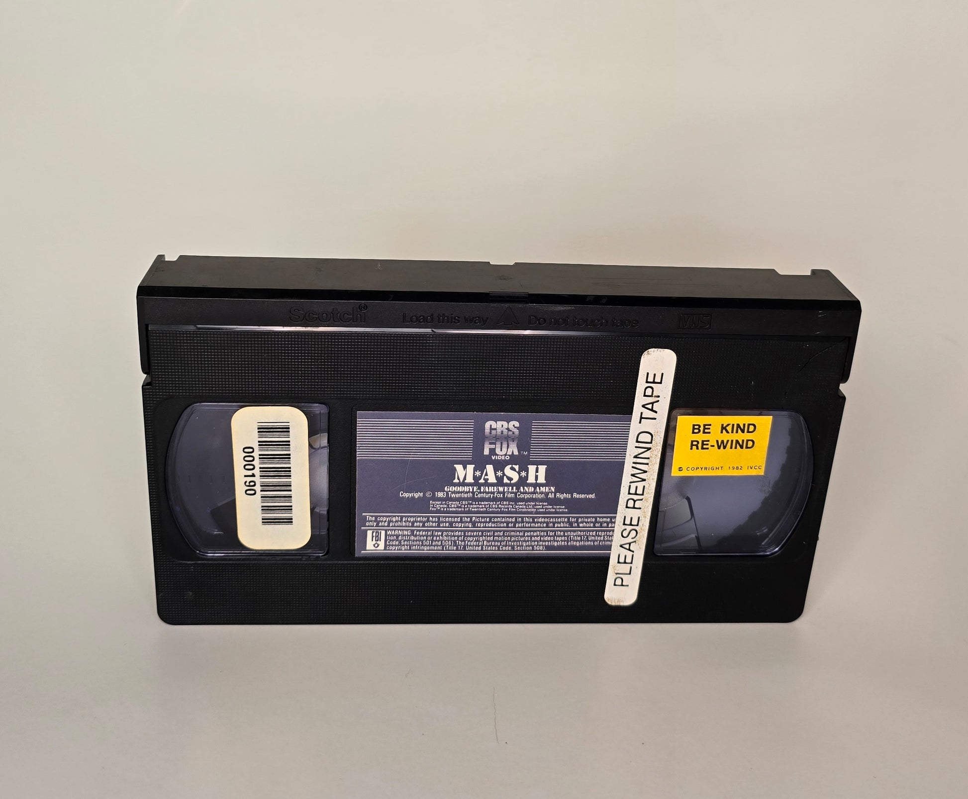MASH movie cassette