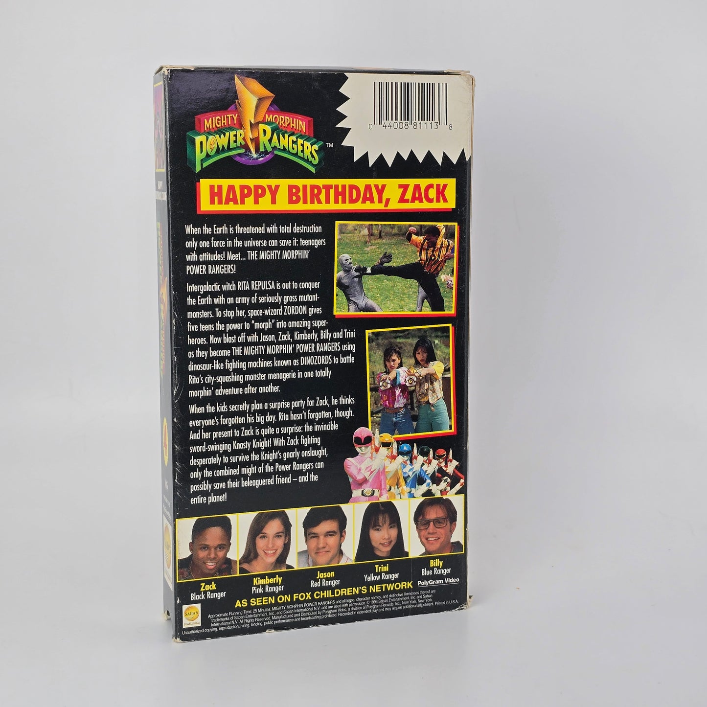Mighty Morphin Power Rangers | Happy Birthday, Zack