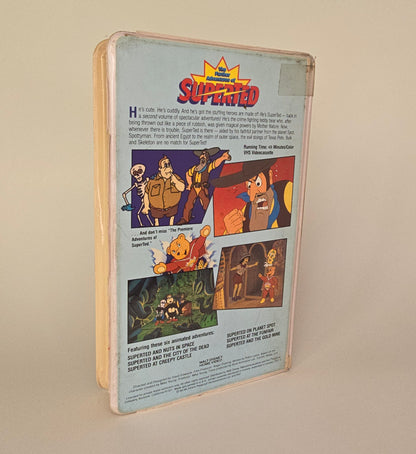 The Further Adventures of Supered back cover.
